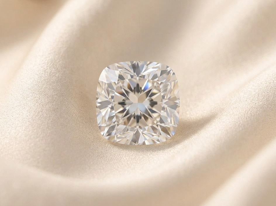 Cushion diamond